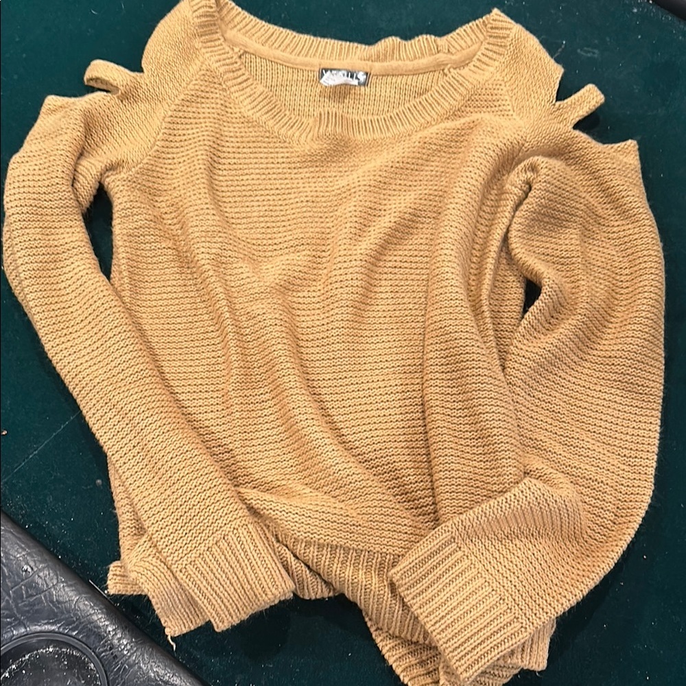 Women's Tan Sweater. Venus